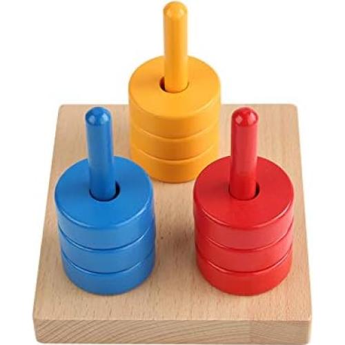 Juguete de Clasificación y Apilamiento Adena Montessori 0.45 kg