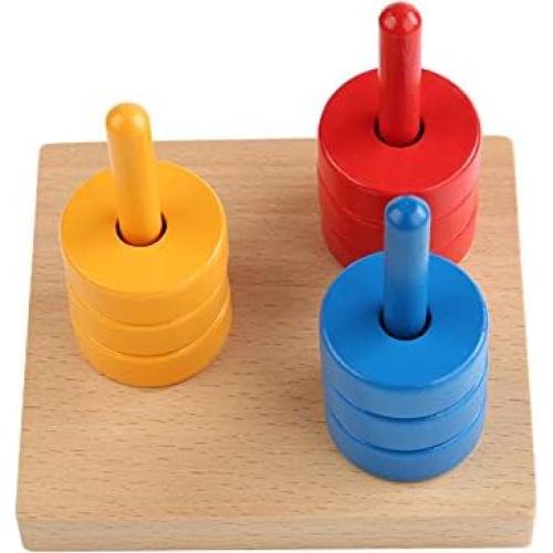 Juguete de Clasificación y Apilamiento Adena Montessori 0.45 kg