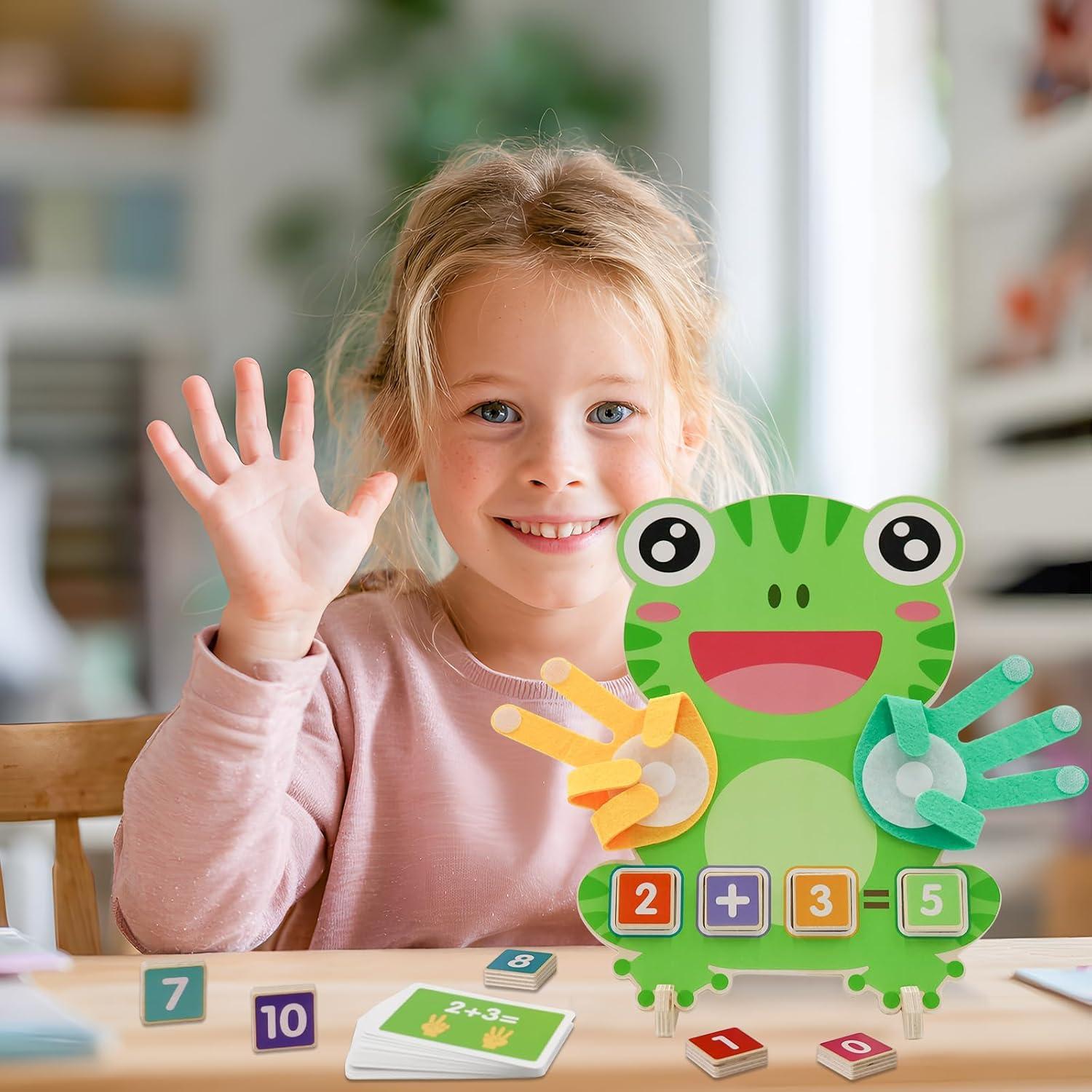 Juguete Educativo de Matemáticas ZJEFUNS - Bloques de Números 31x3x23 cm