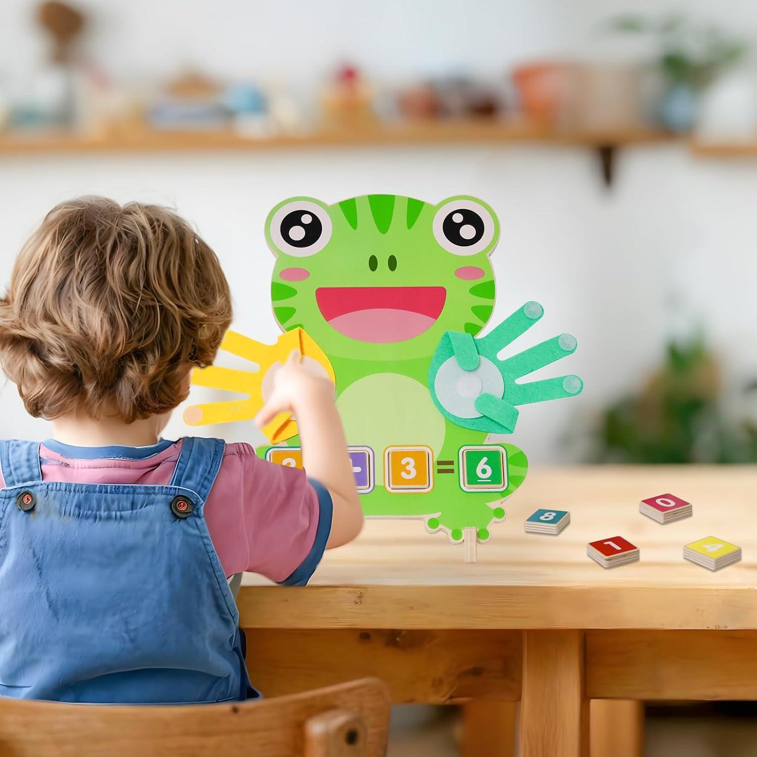 Juguete Educativo de Matemáticas ZJEFUNS - Bloques de Números 31x3x23 cm