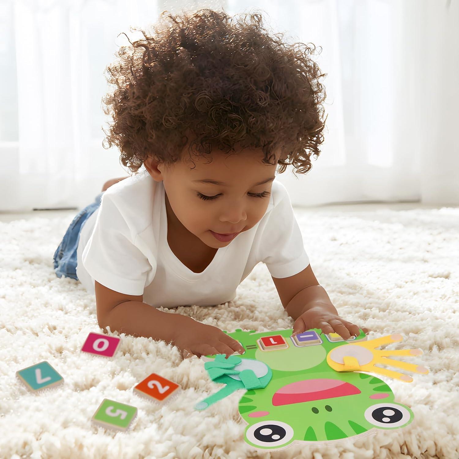 Juguete Educativo de Matemáticas ZJEFUNS - Bloques de Números 31x3x23 cm