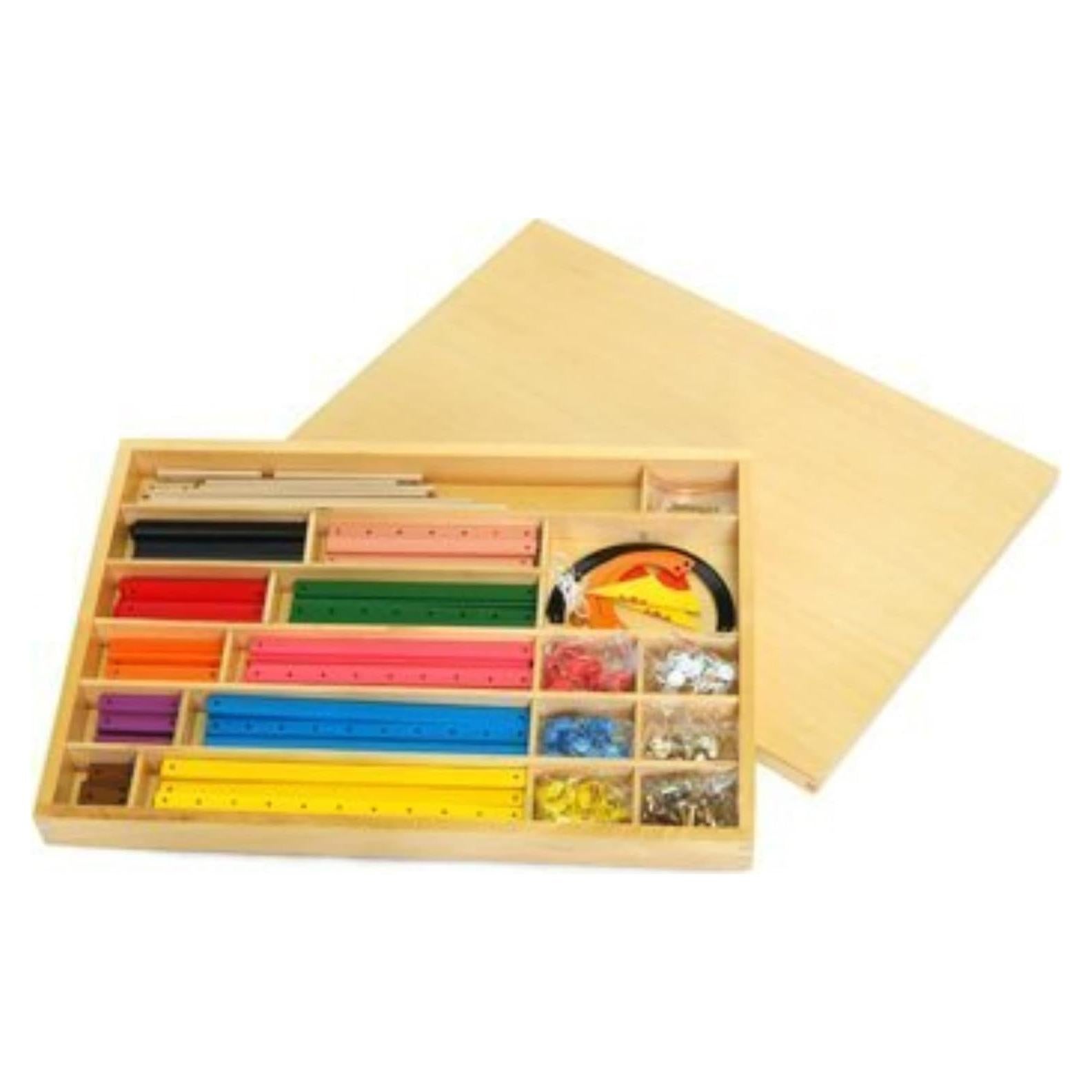 Material de Palos Geométricos Elite Montessori - 1.58 kg