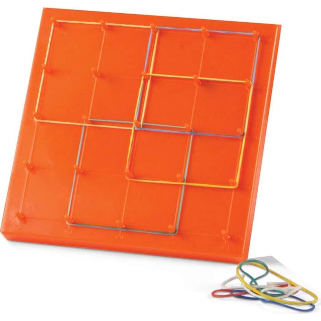 Tableros Geoboard Doble Cara Hand2mind - Set de 10 Unidades
