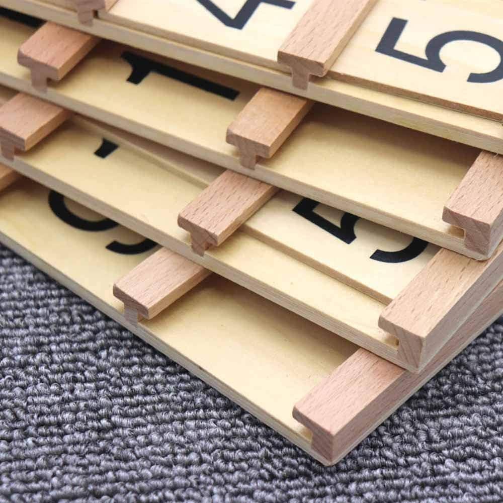 Juguete Montessori Kghios Tableros Seguin Matemáticas 0.5 kg