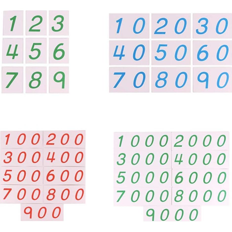 Juego de Banco Decimal Montessori Kghios - Materiales Matemáticos