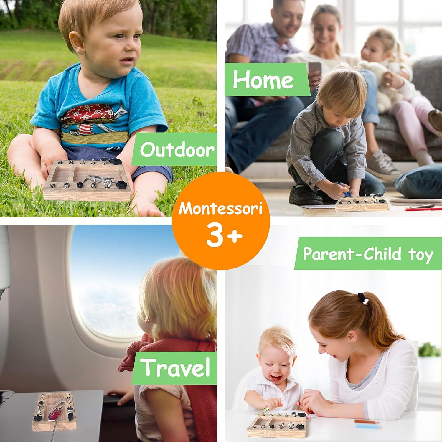 Juego de Tablero de Destornillador Deartisan 17 Pcs 12 Agujeros