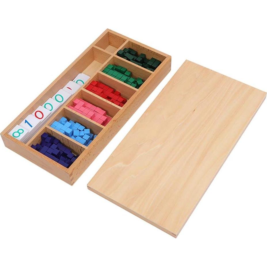 Material Montessori de Matemáticas Kghios - Fracciones Decimales