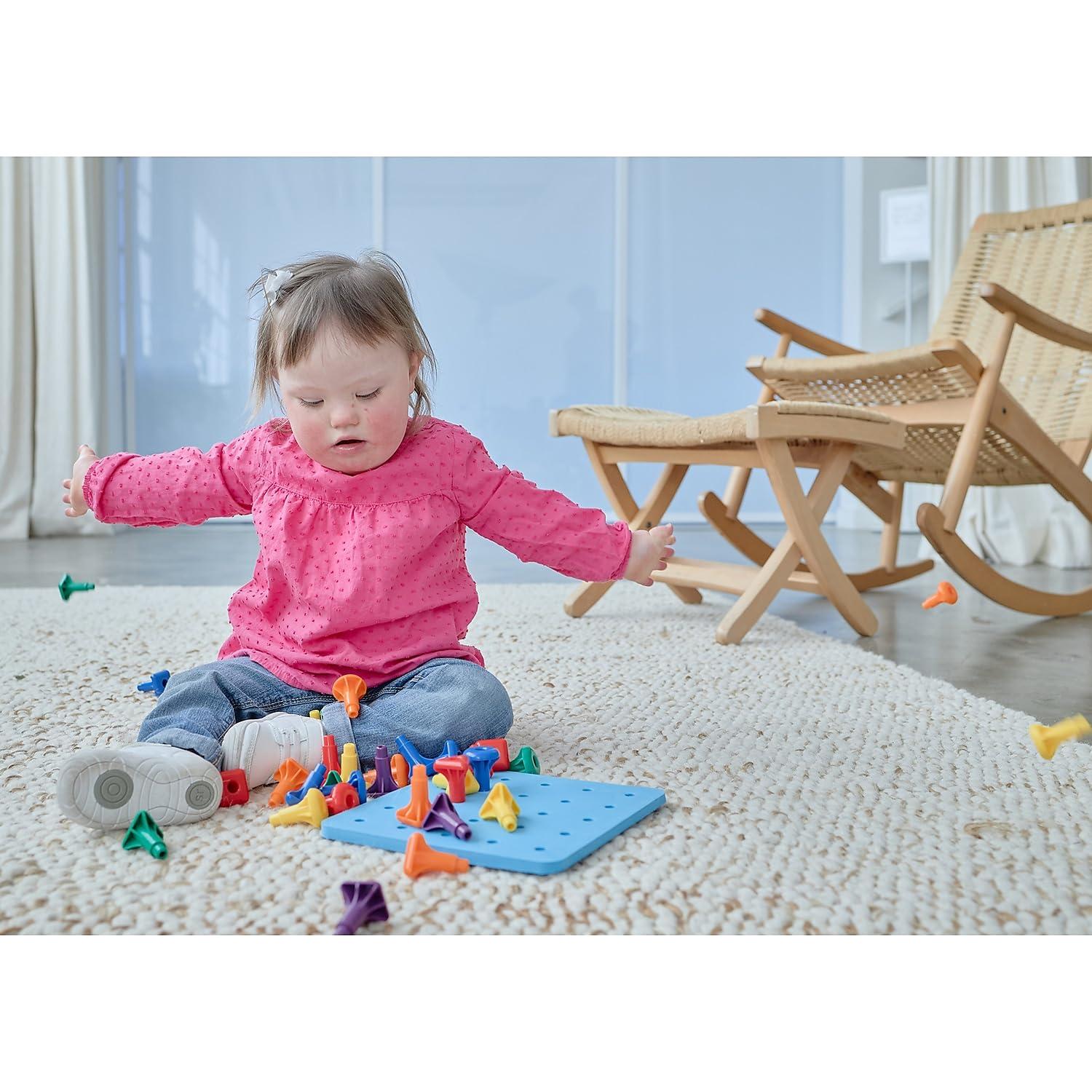 Set de Geo Pegs y Tablero de Clavos EDX Education - 36 Clavos