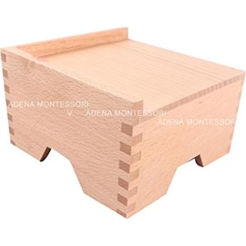 Soporte de Torre Rosa Montessori Adena - Juguete Educativo