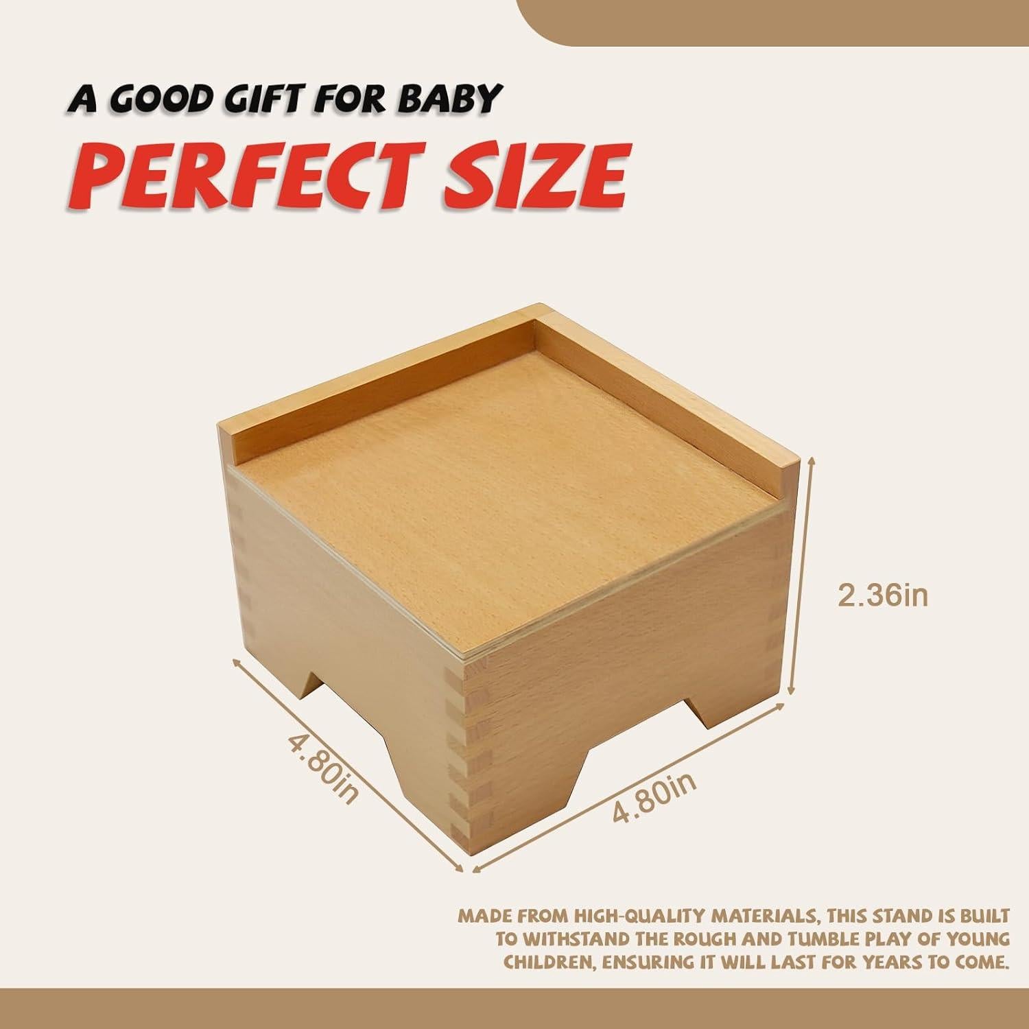 Soporte de Torre Rosa Montessori Adena - Juguete Educativo