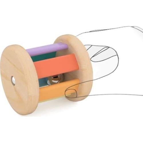 Sonajero Rodante de Madera Montessori Rincón de Leticia 121.9g