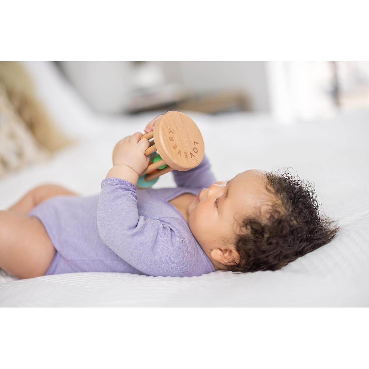 Sonajero Montessori Rodante Lovevery 8x8x11cm