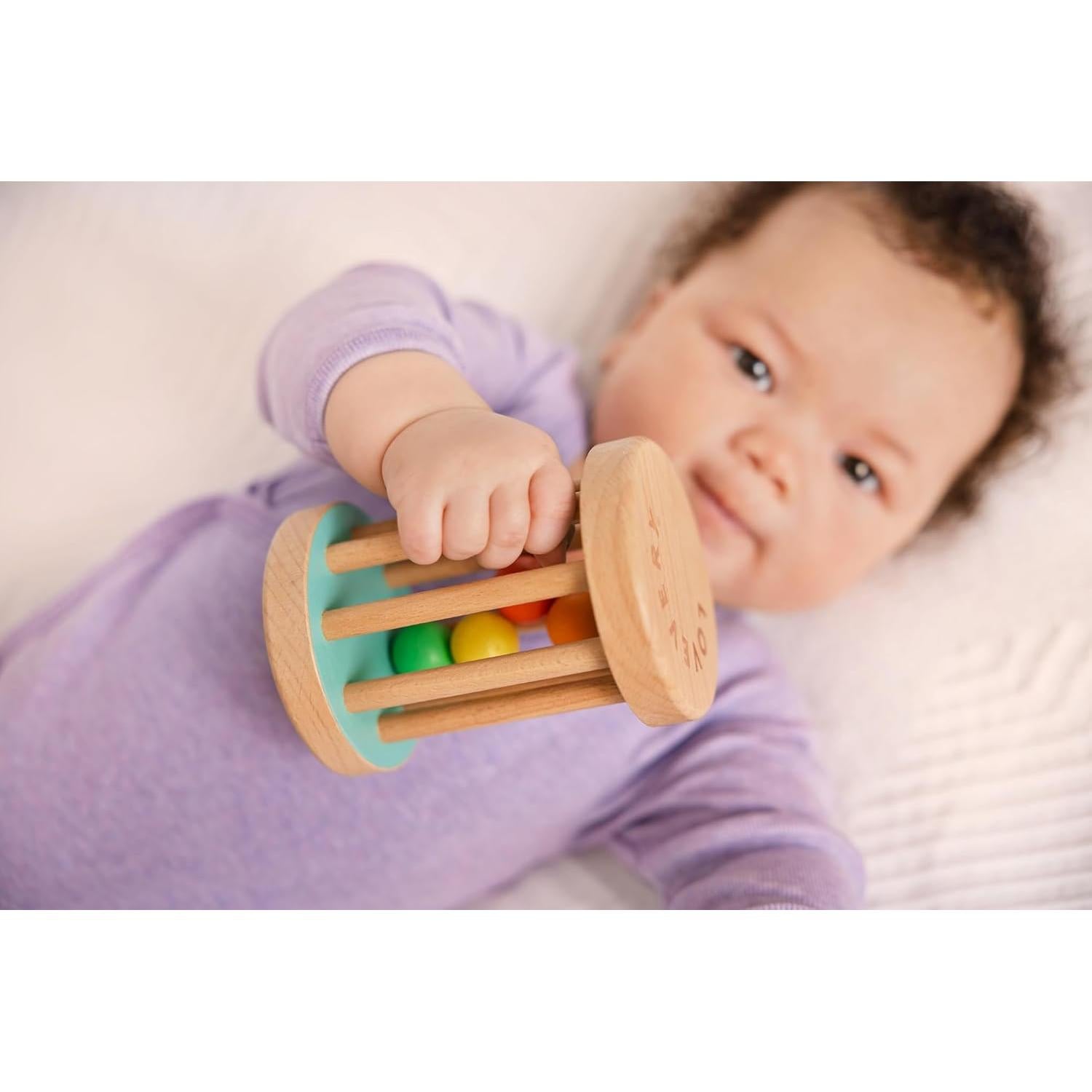 Sonajero Montessori Rodante Lovevery 8x8x11cm