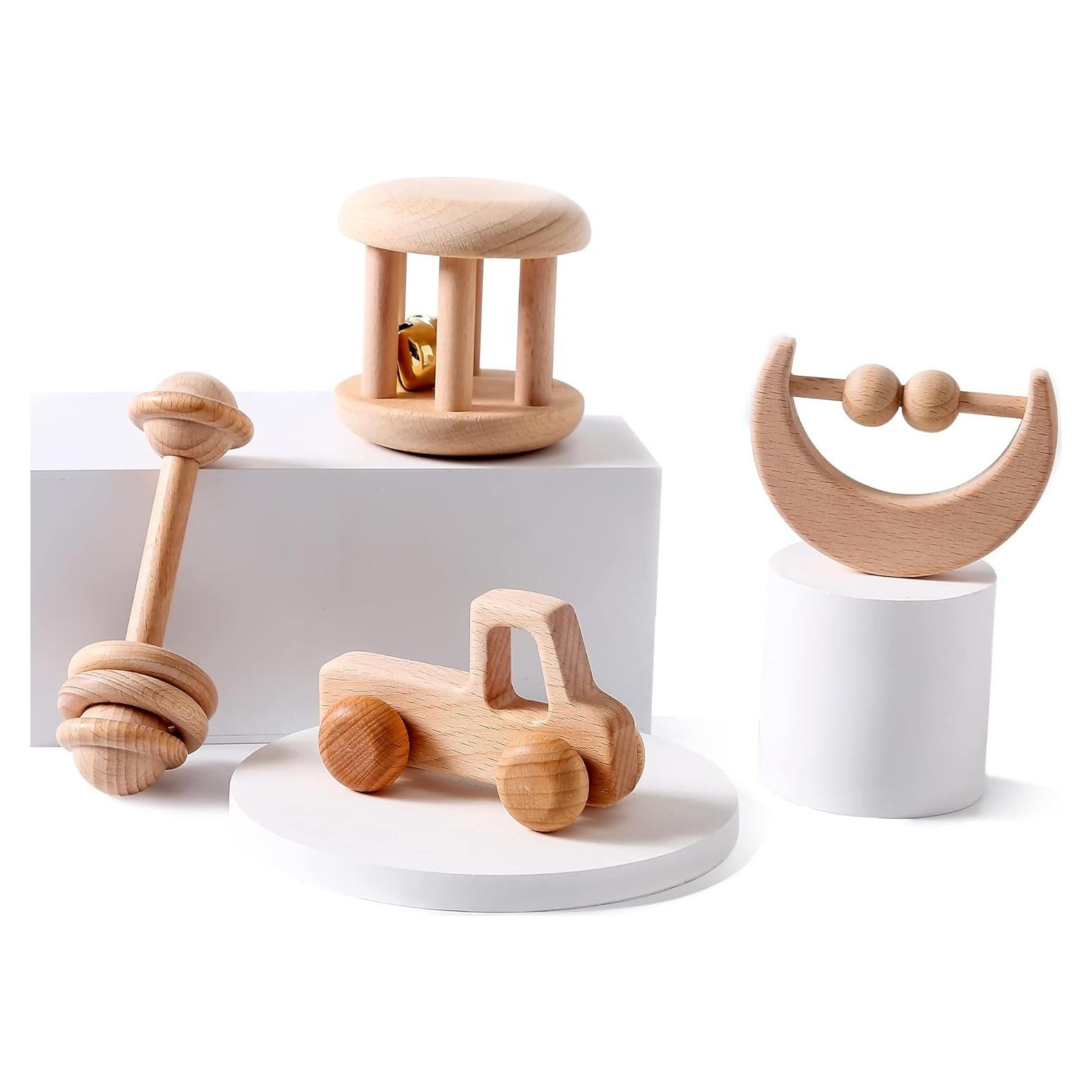 Sonajero de Madera Personalizable Vamos a Hacer 209g