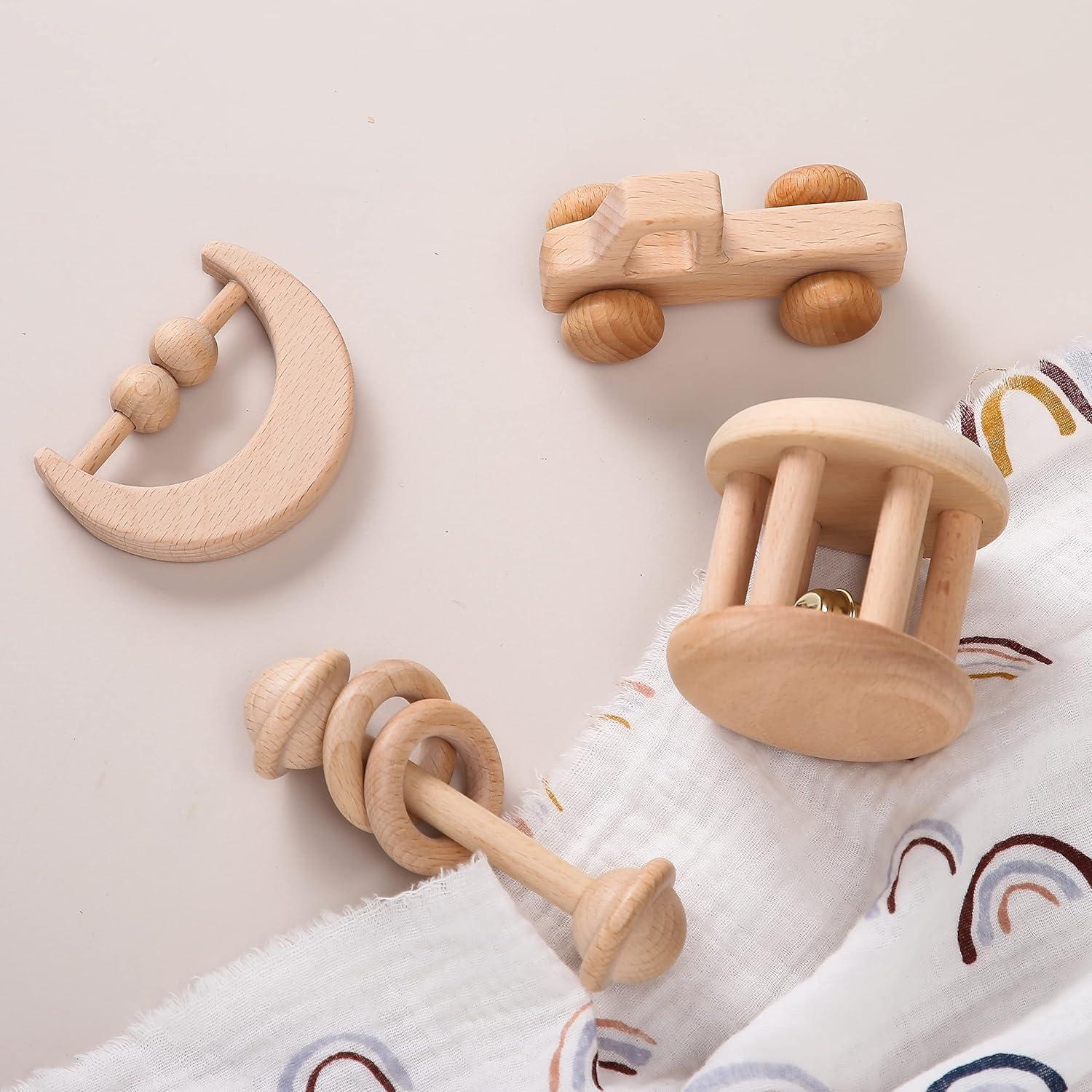 Sonajero de Madera Personalizable Vamos a Hacer 209g