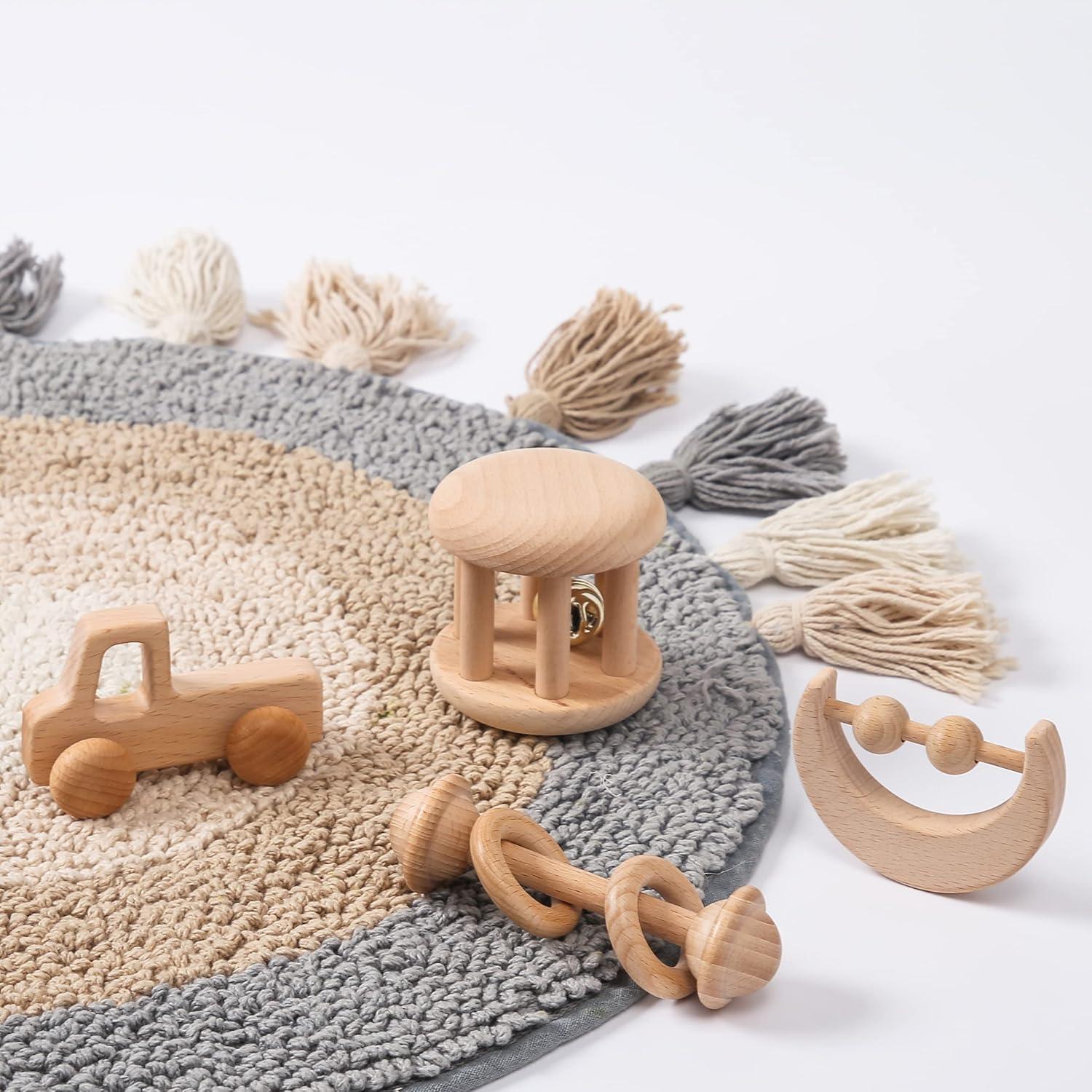 Sonajero de Madera Personalizable Vamos a Hacer 209g