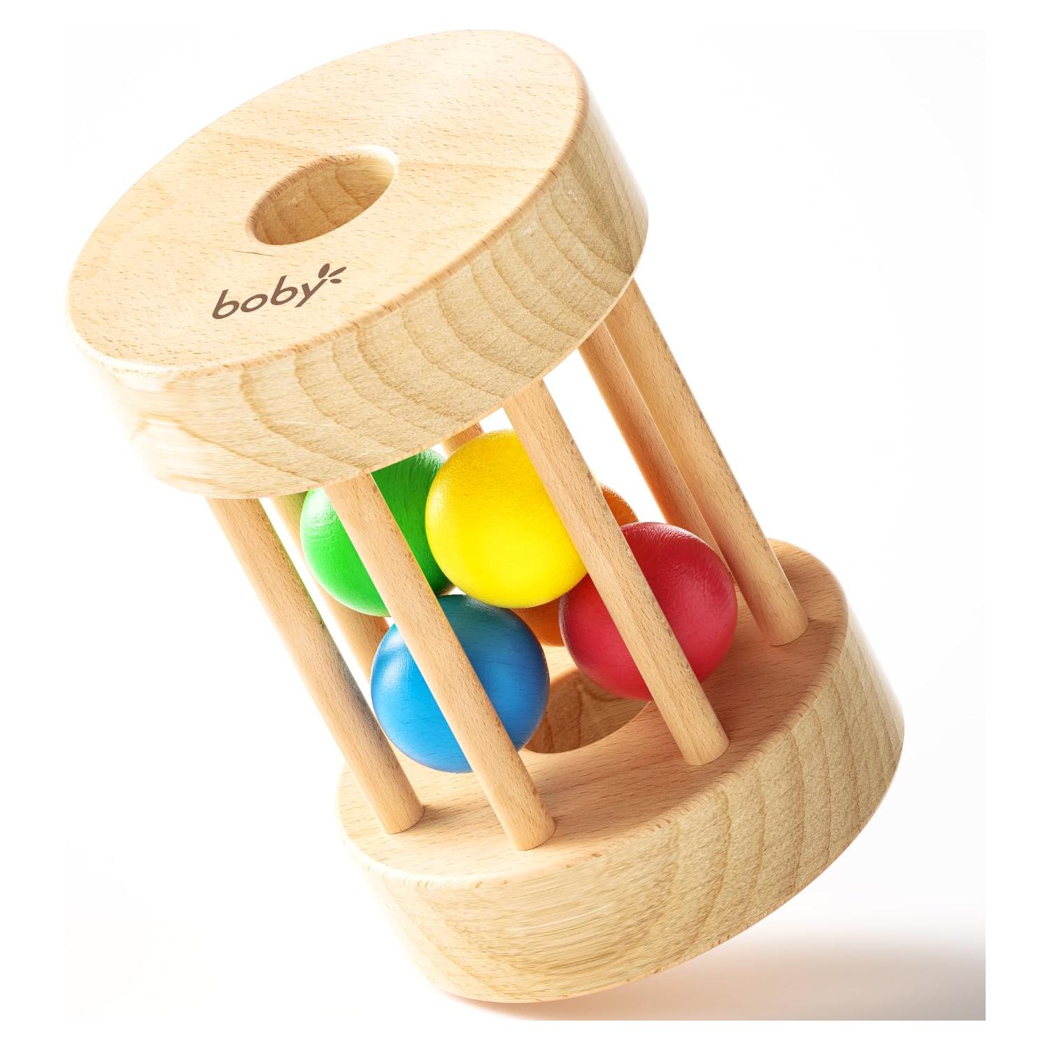 Juguete Montessori Dailyfunn Rollo de Sonajero de Madera