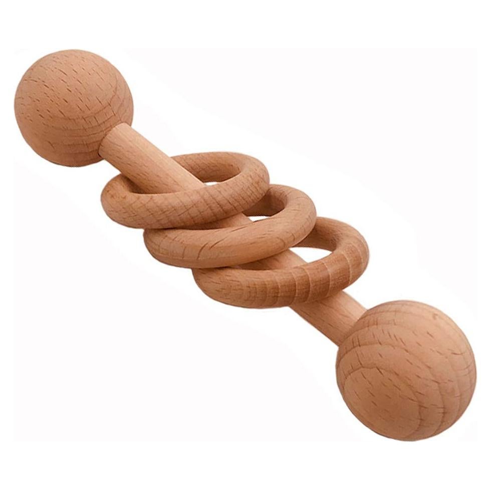 Sonajero de Anillo de Madera de Haya Arakierst - Juguete Educativo