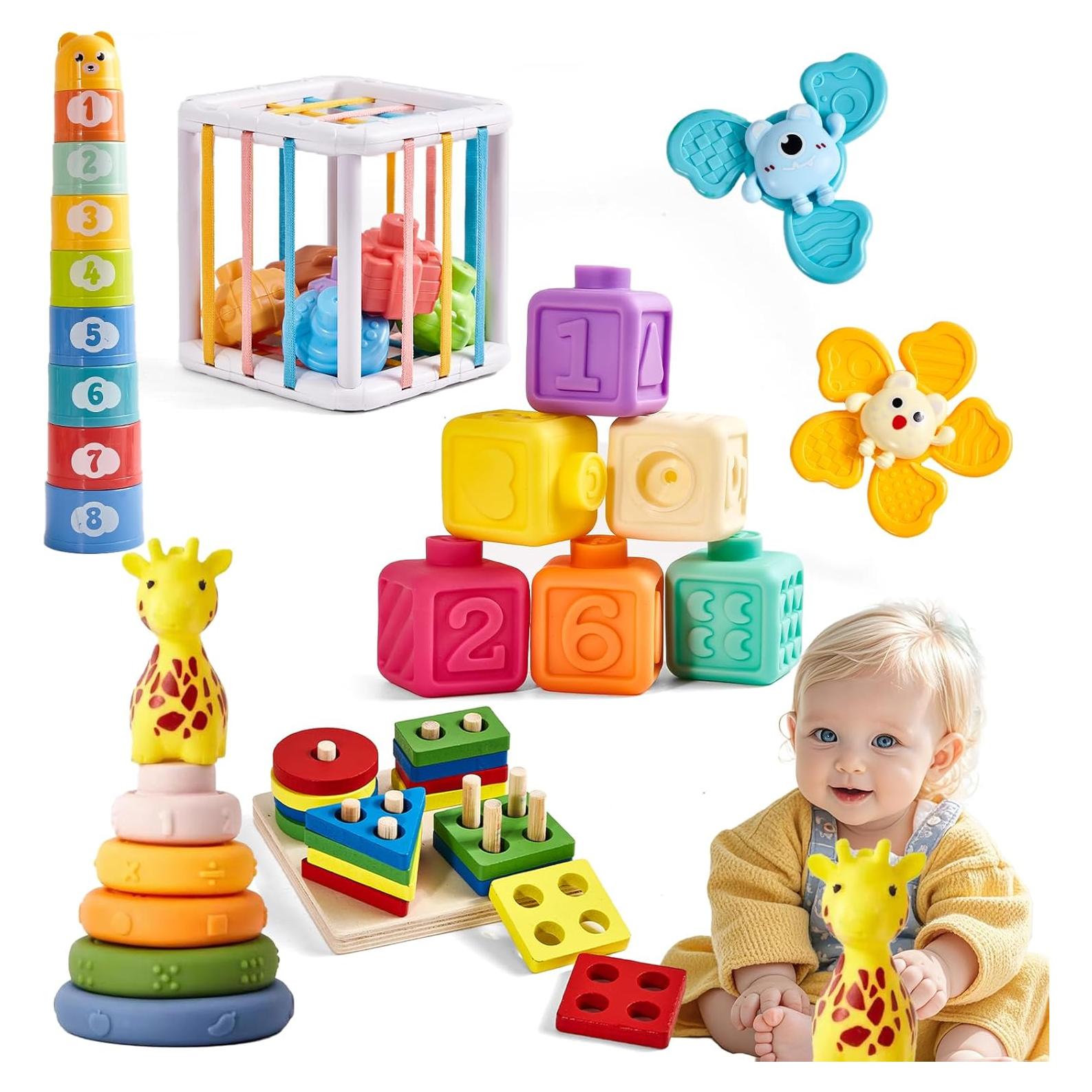 Juguetes Montessori para Bebés 6-18 Meses - Motesoly