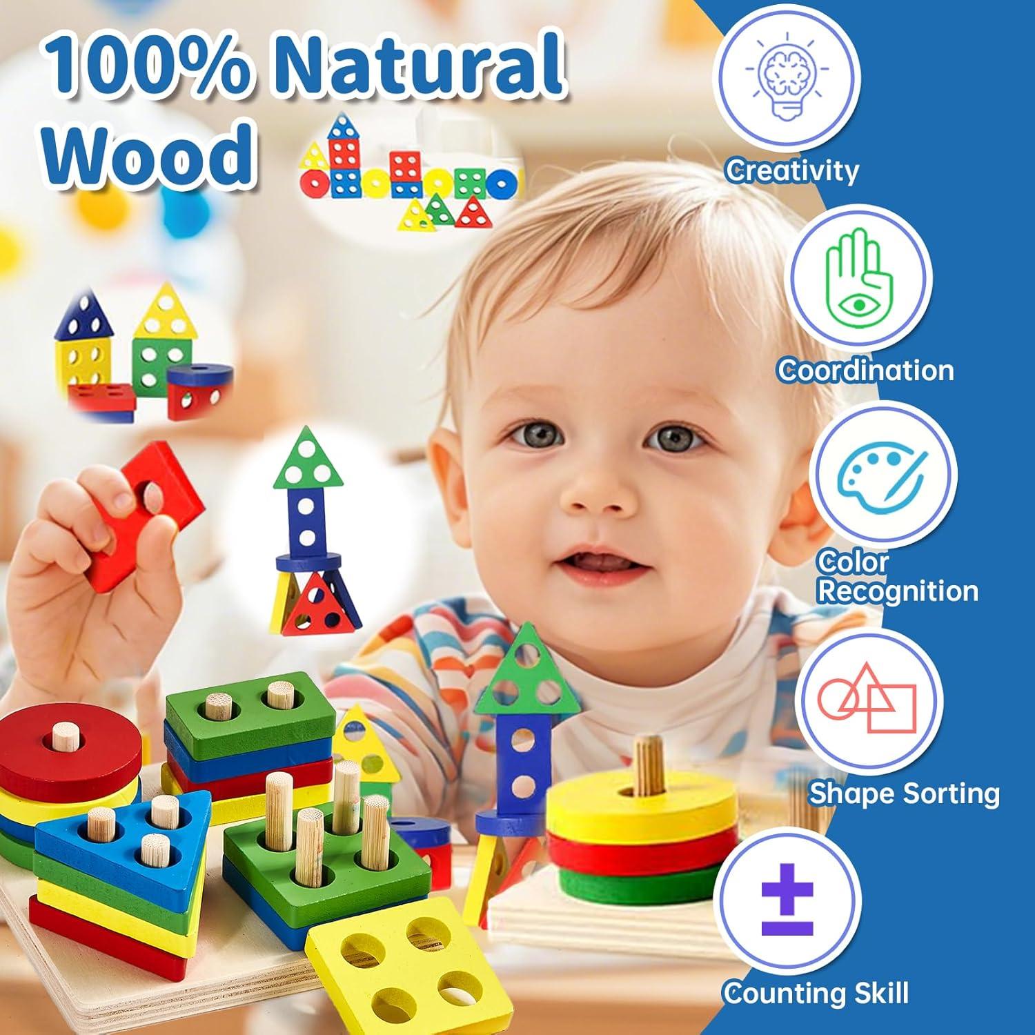 Juguetes Montessori para Bebés 6-18 Meses - Motesoly