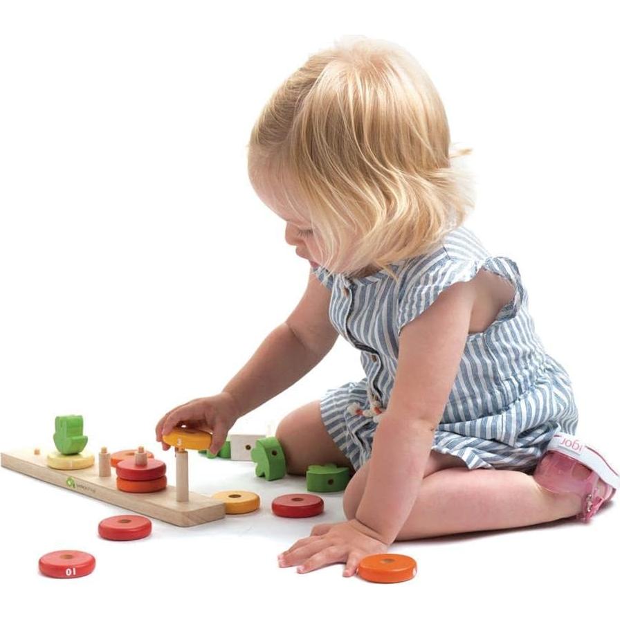 Tender Leaf Toys Zanahorias Contadoras - Juguete Educativo 18 meses+