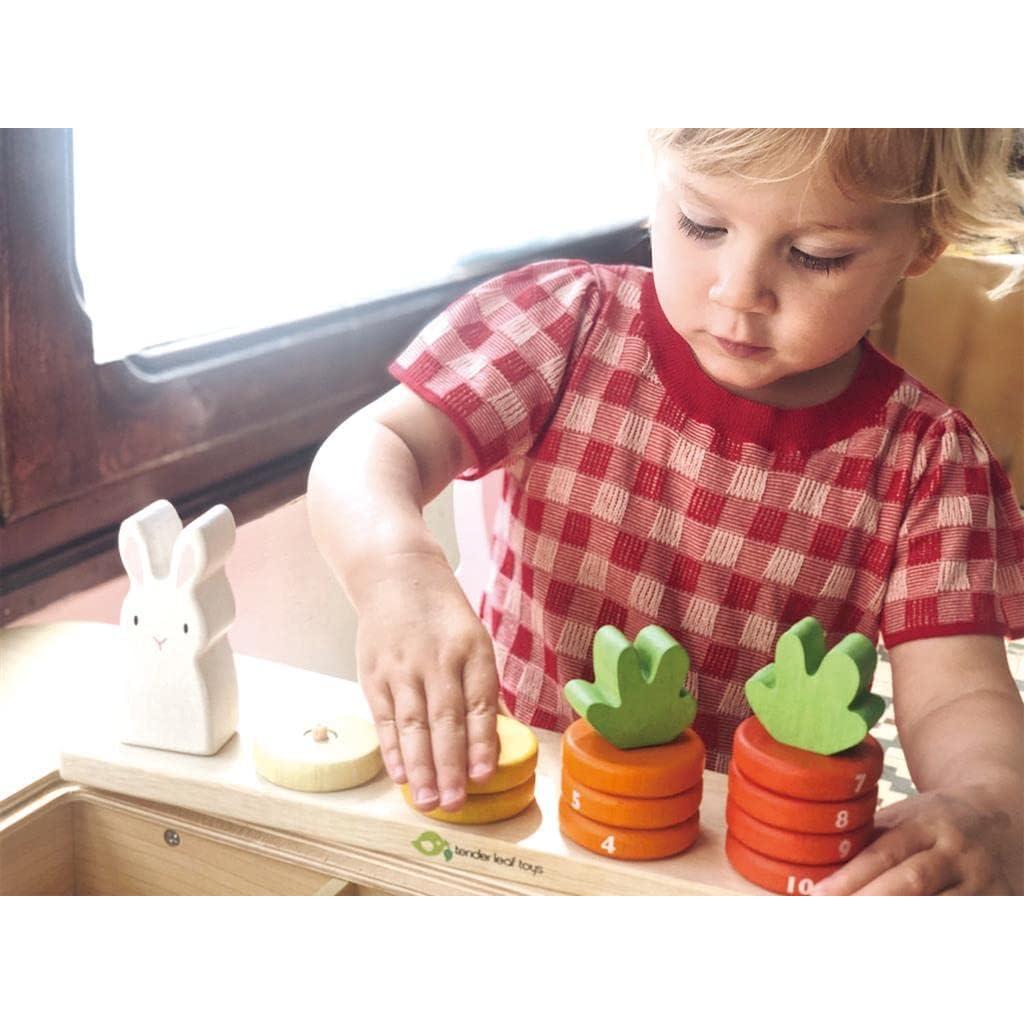 Tender Leaf Toys Zanahorias Contadoras - Juguete Educativo 18 meses+