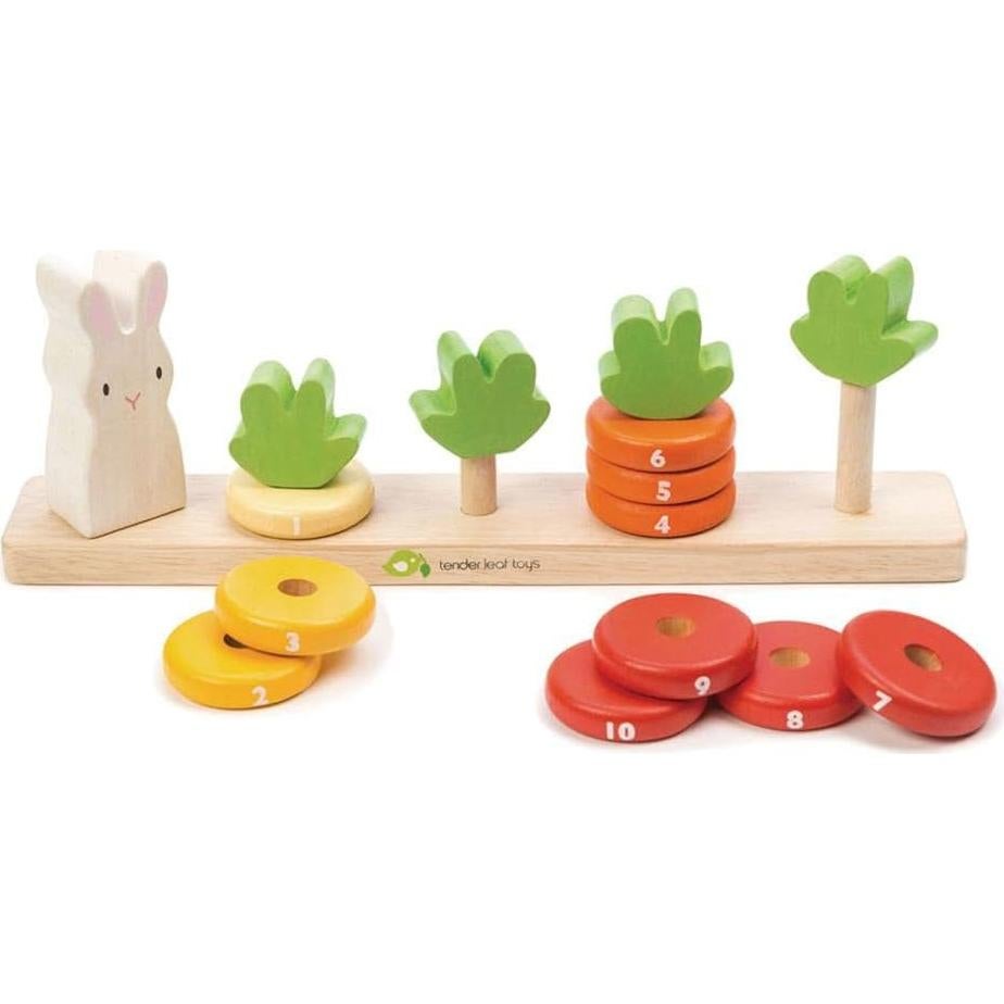 Tender Leaf Toys Zanahorias Contadoras - Juguete Educativo 18 meses+