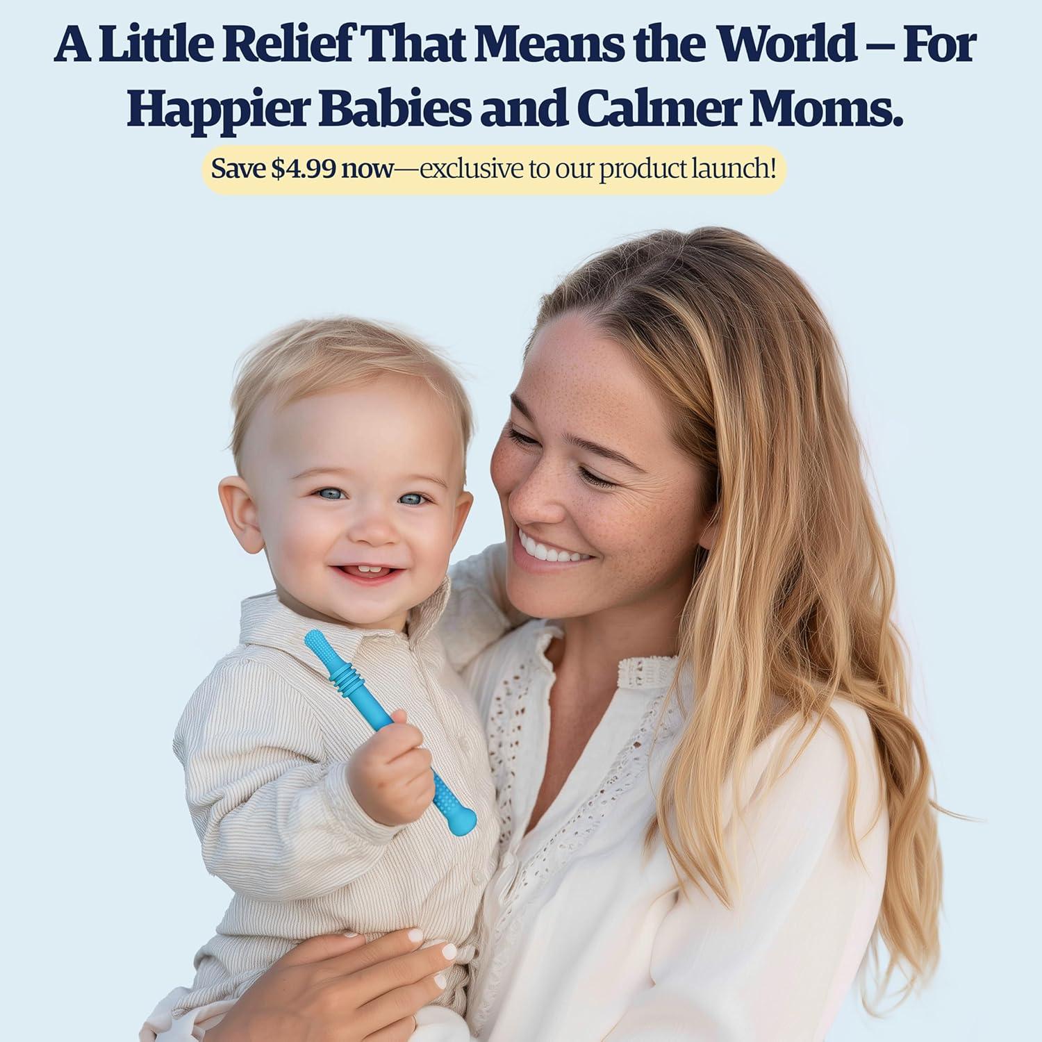 Mordedores para Bebés Zuzu - Silicona Grado Alimenticio 8 Piezas