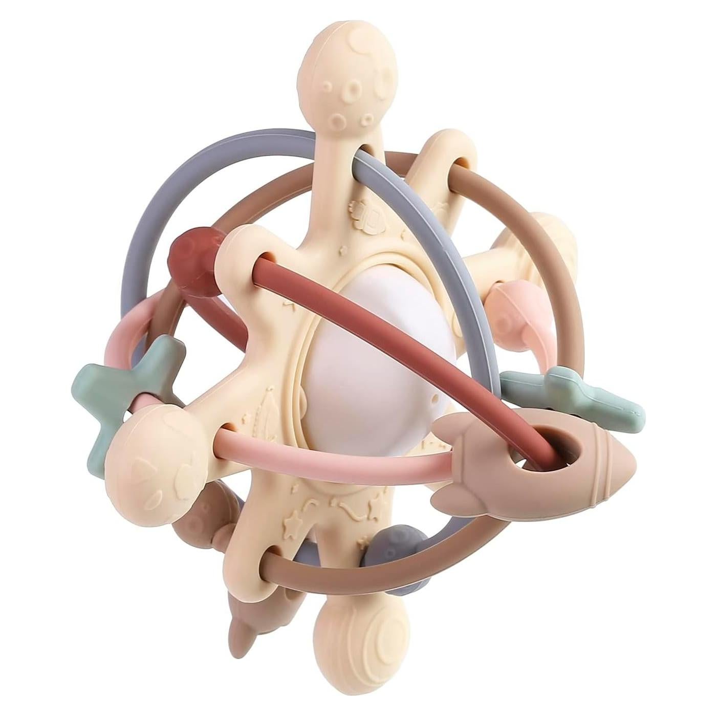 Juguete de Dentición PandaEar de Silicona para Bebés 0-6 Meses
