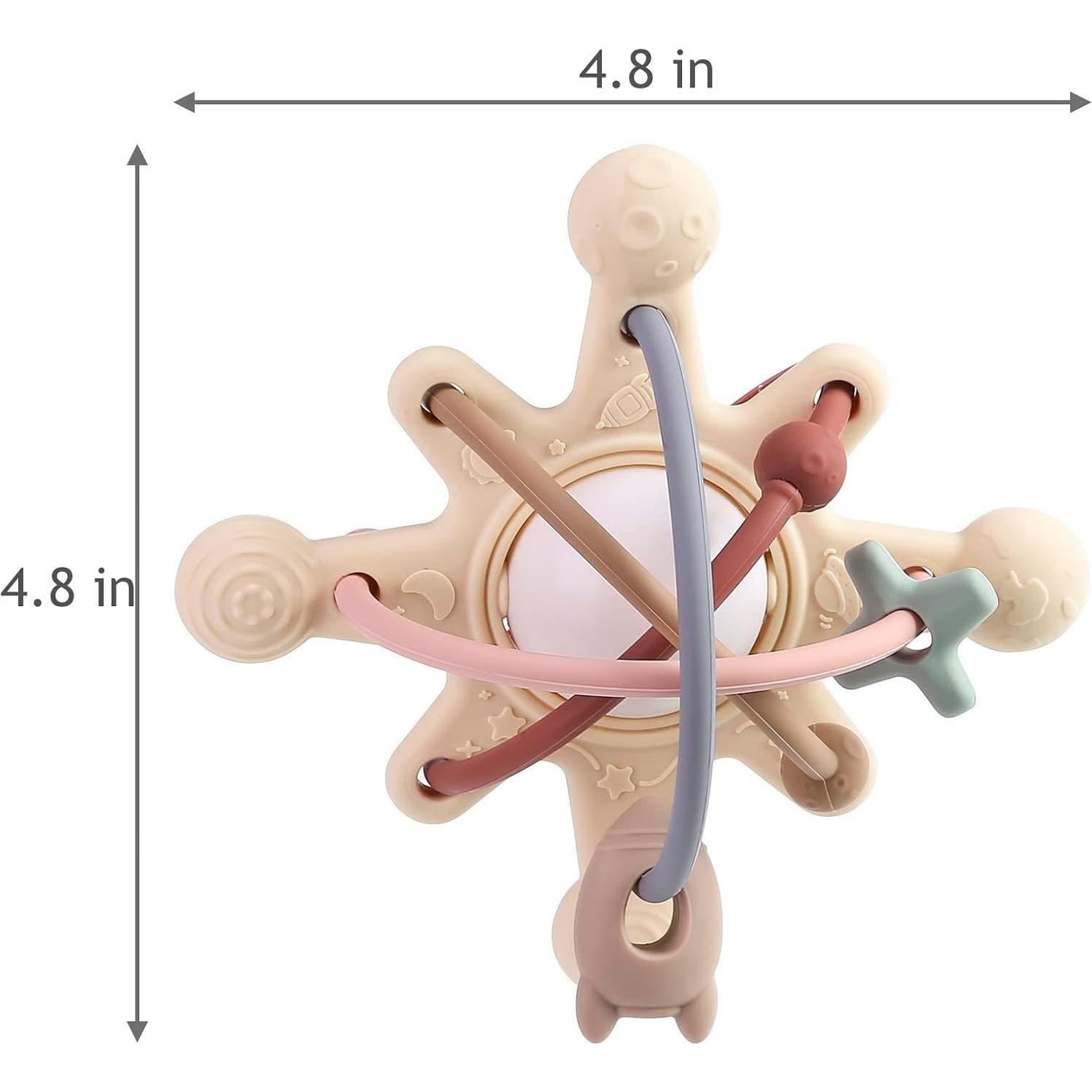 Juguete de Dentición PandaEar de Silicona para Bebés 0-6 Meses