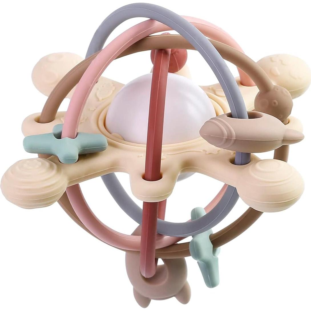 Juguete de Dentición PandaEar de Silicona para Bebés 0-6 Meses