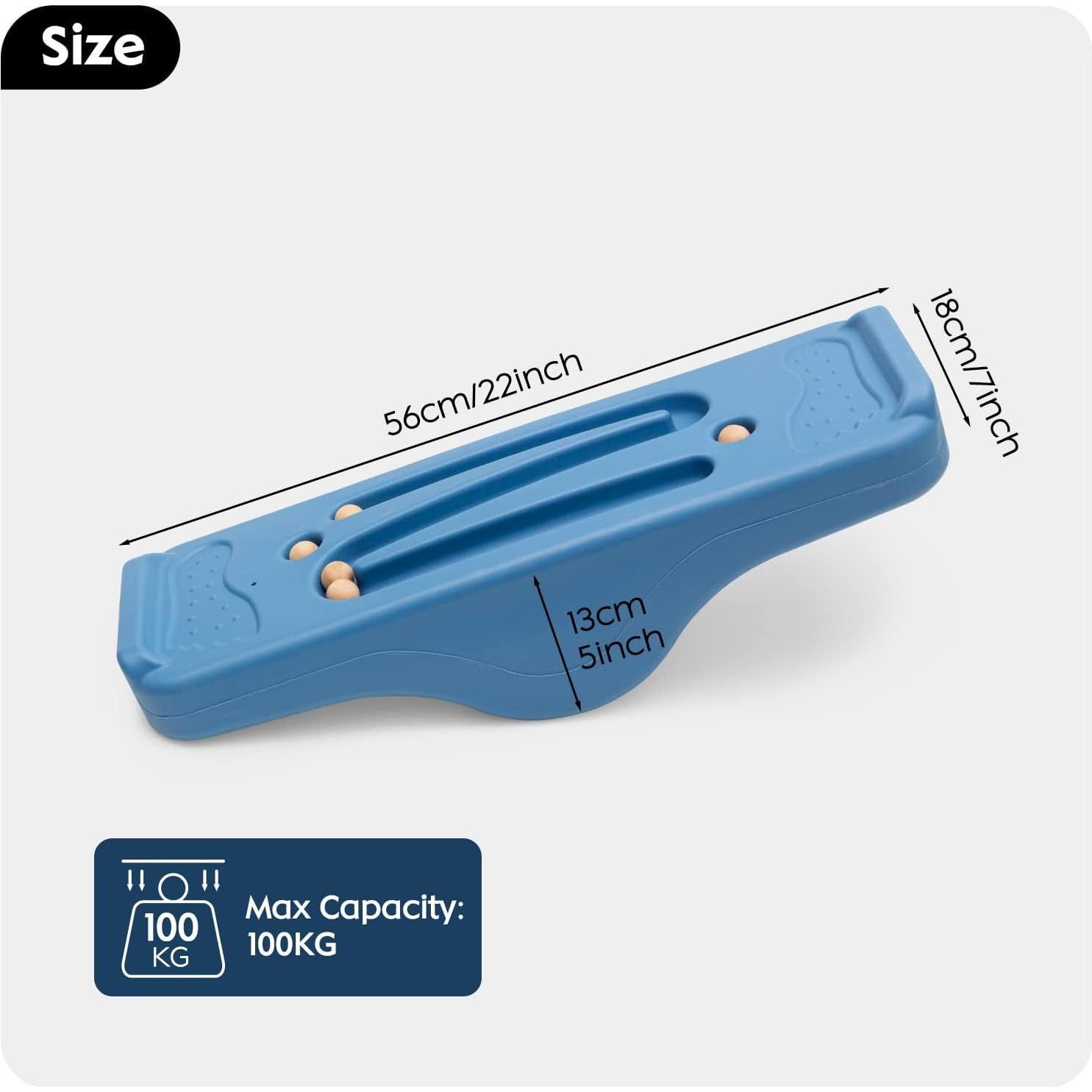 Tabla de Equilibrio Balancín Joonly Azul 56x18x13 cm