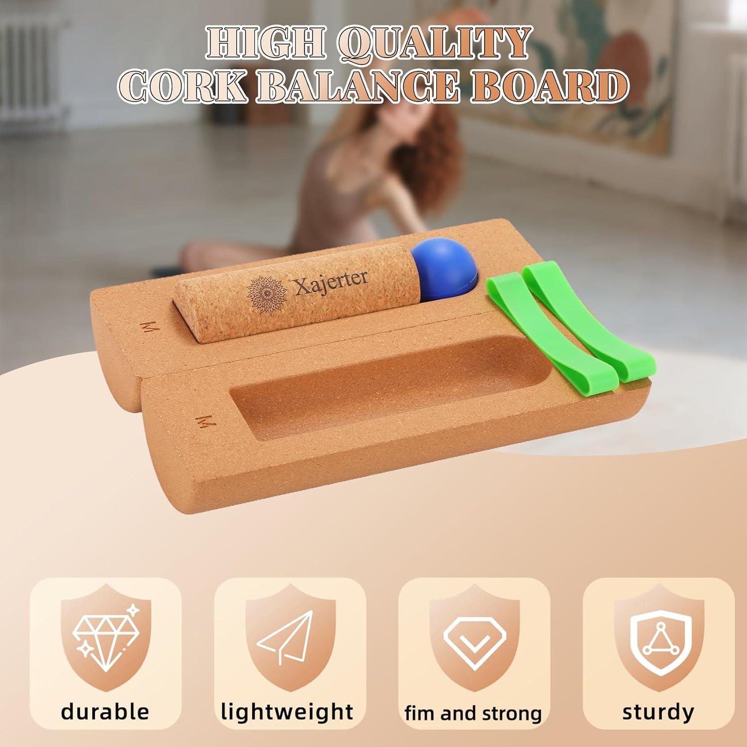 Tabla de Equilibrio de Corcho Xajerter para Alivio de Dolor