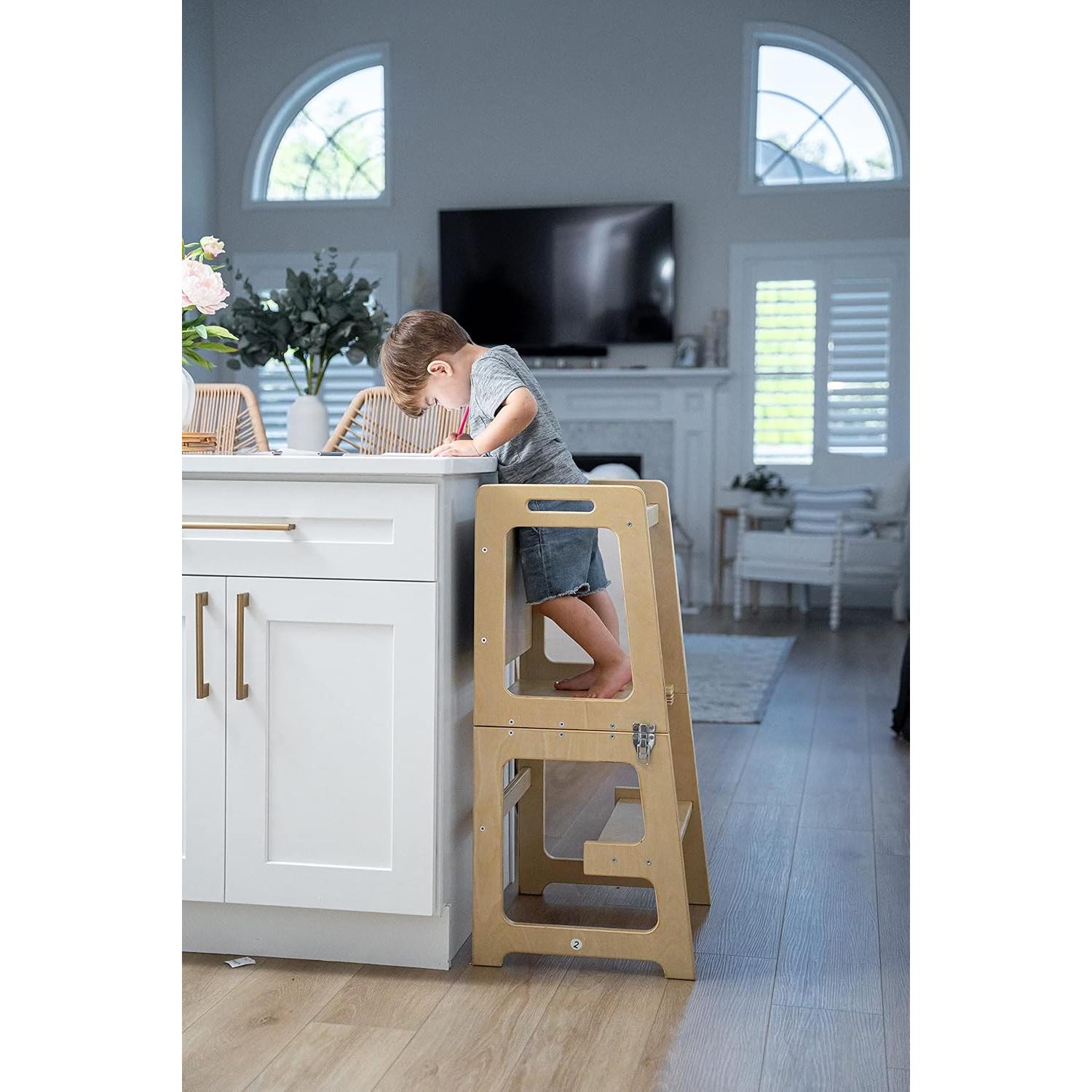 Taburete Plegable Avenlur Fecha 4-en-1 para Niños 18 meses a 6 años