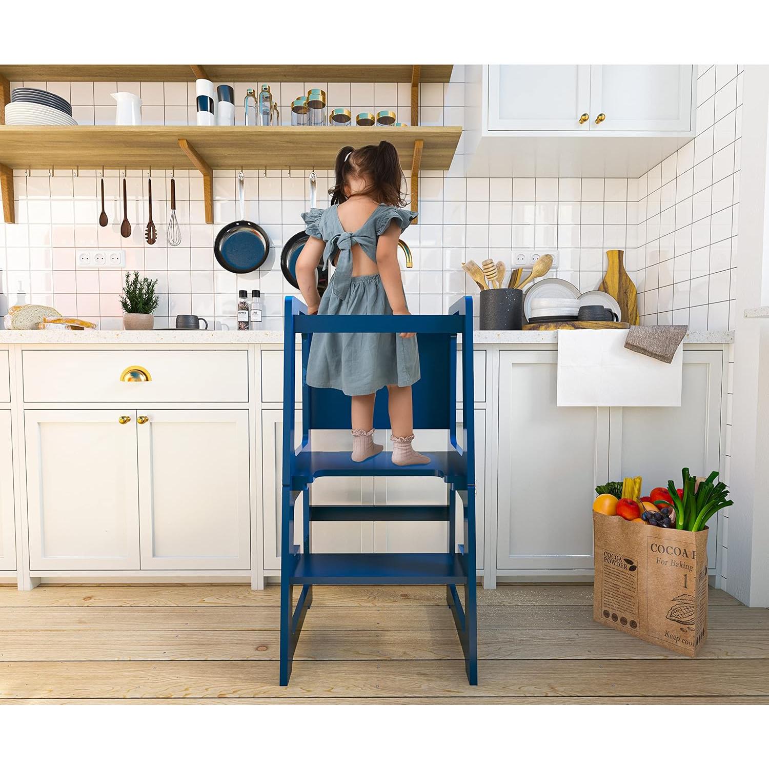 Taburete Plegable Avenlur Fecha 4-en-1 para Niños 18 meses a 6 años