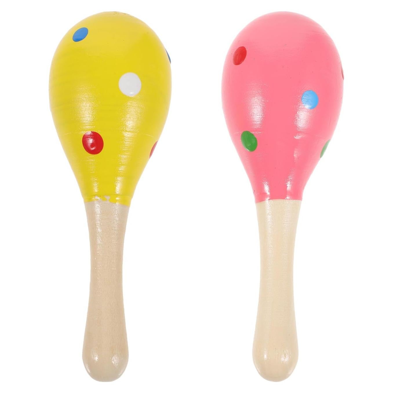 Maracas de Madera para Niños GALPADA 29.2 cm Juguete Musical
