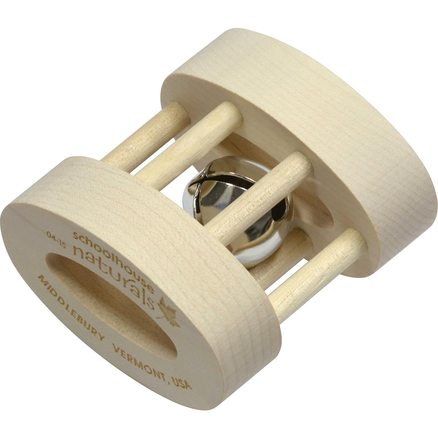 Sonajero Ovalado de Madera Natural Maple Landmark 6.35 cm