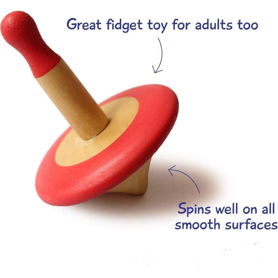 Combo Juguetes Sensoriales Shumee: Sonajero Mordedor y Trompo