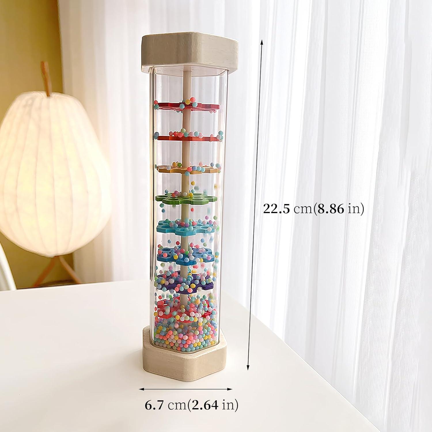 Palo de Lluvia WODI para Bebés 0-1 Año - Juguete Musical