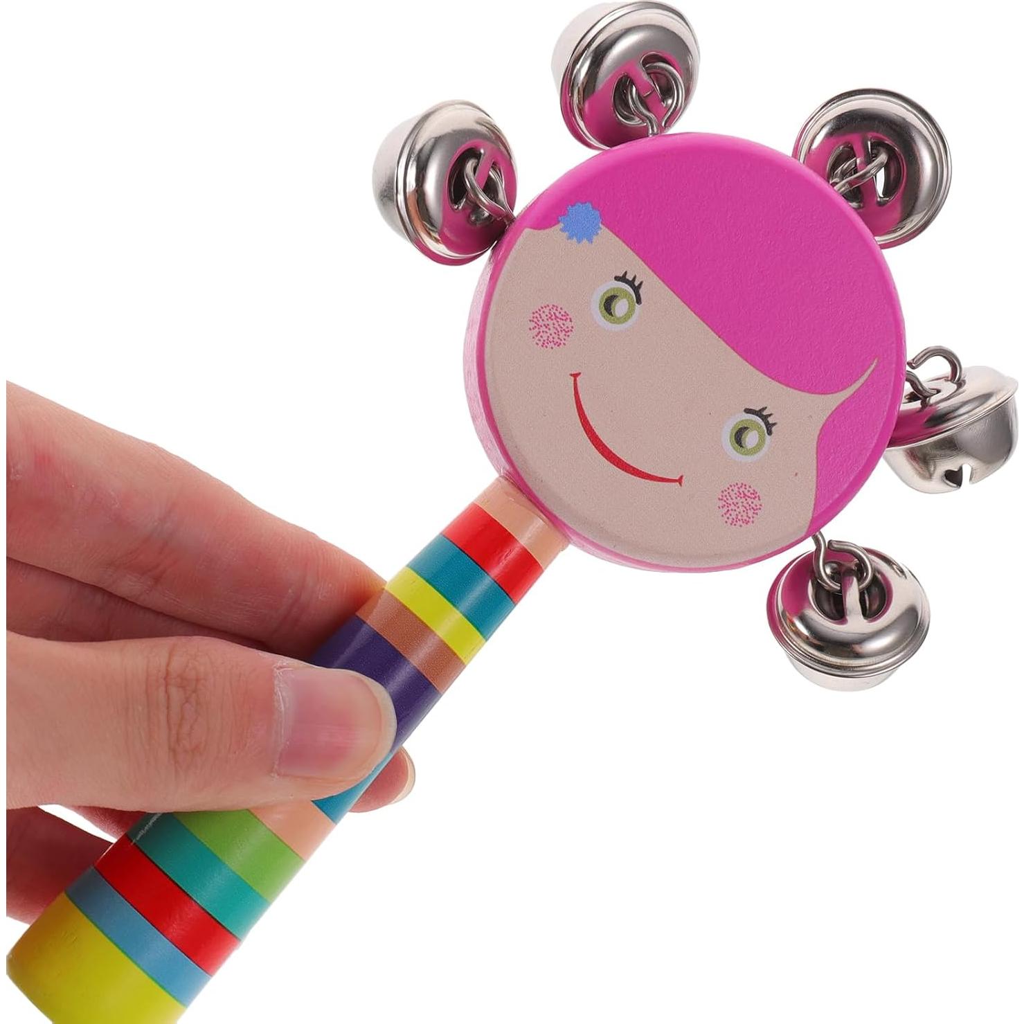 Campana de Jingle de Madera SUPVOX para Bebés - Juguete Musical