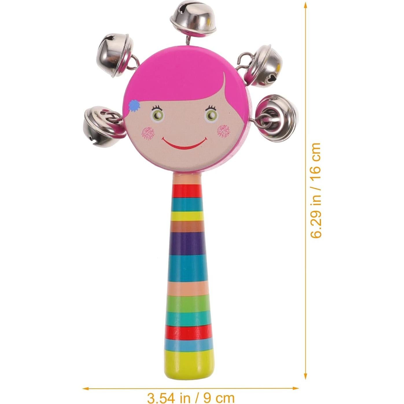 Campana de Jingle de Madera SUPVOX para Bebés - Juguete Musical