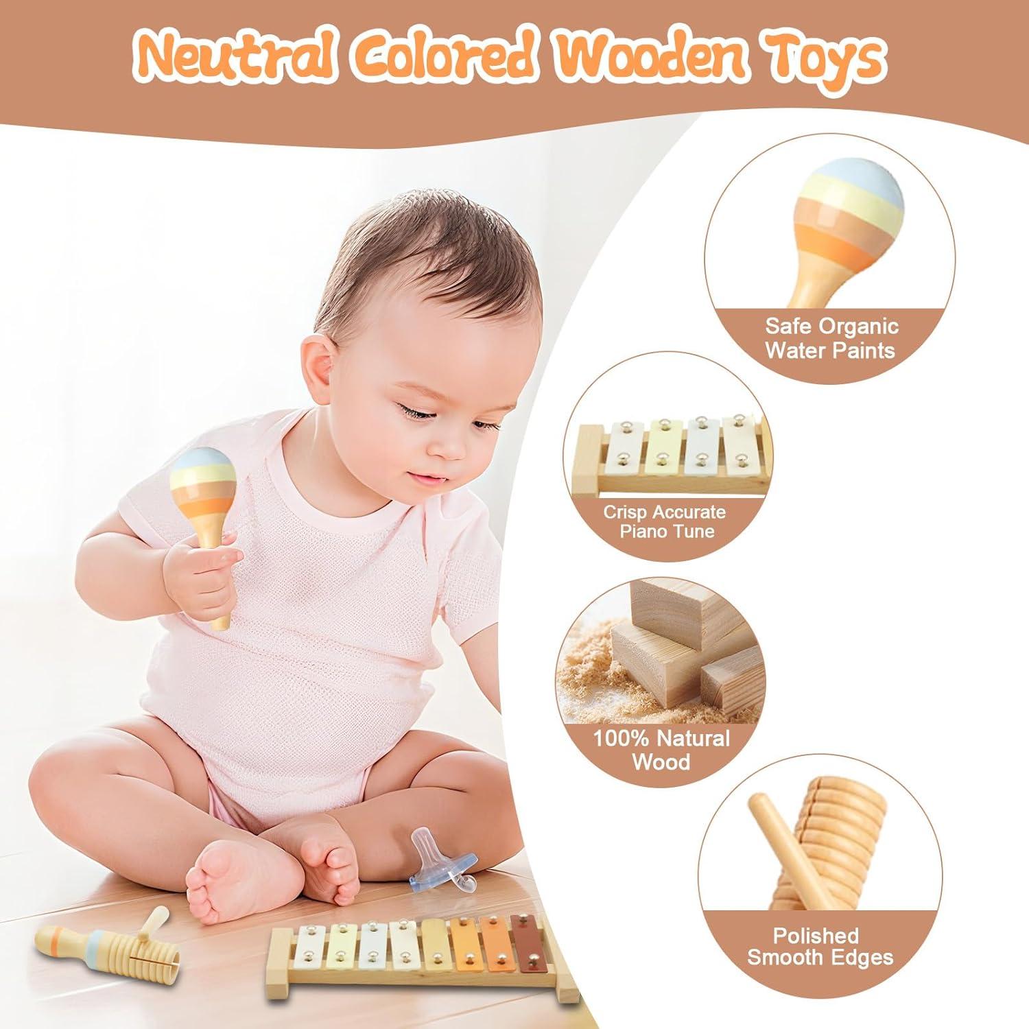 Juego de Instrumentos Musicales JOMBY 5 en 1 para Niños