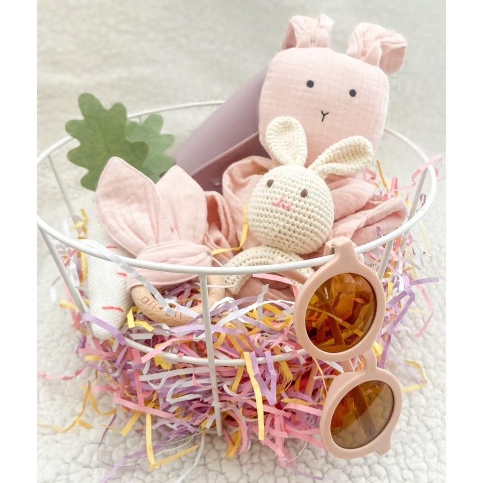 Mordedor de Madera para Bebés Ali+Oli Conejo Rosa