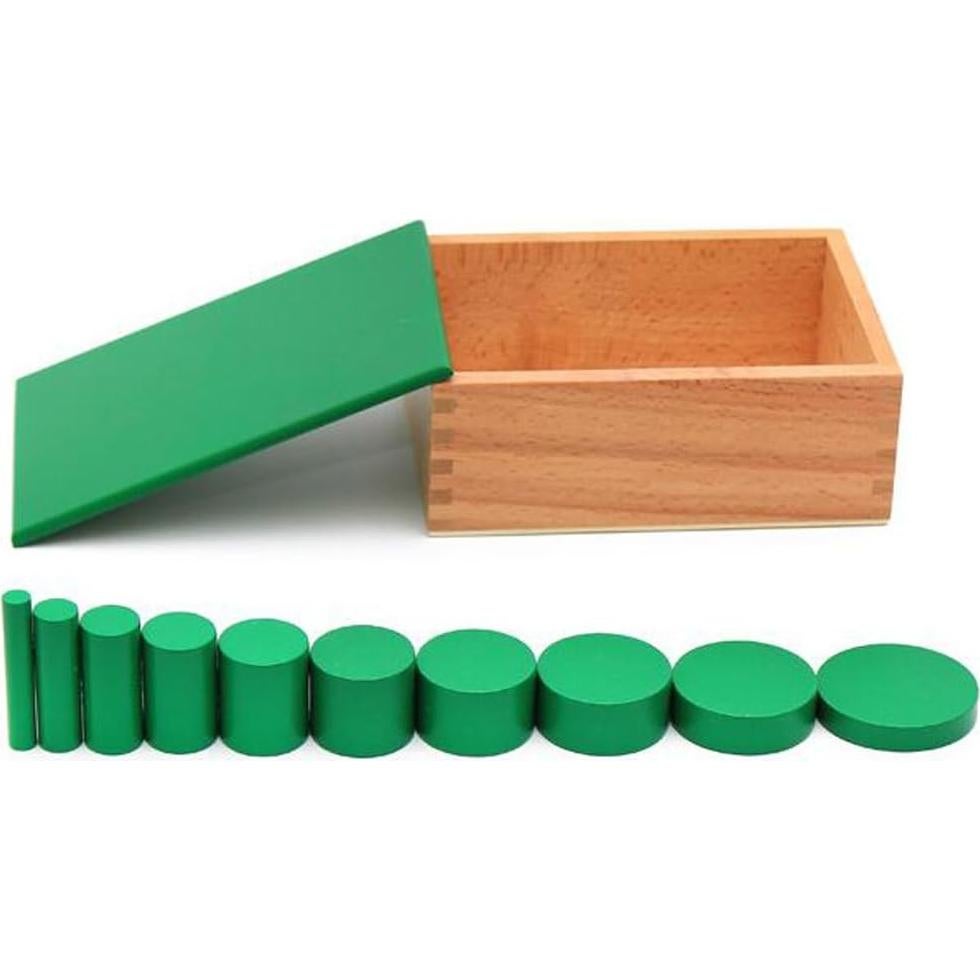 Cilindros Sensoriales Montessori YHZAN - Juego de 4 Colores