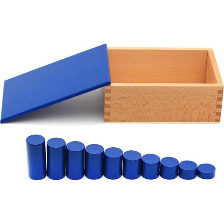 Cilindros Sensoriales Montessori YHZAN - Juego de 4 Colores