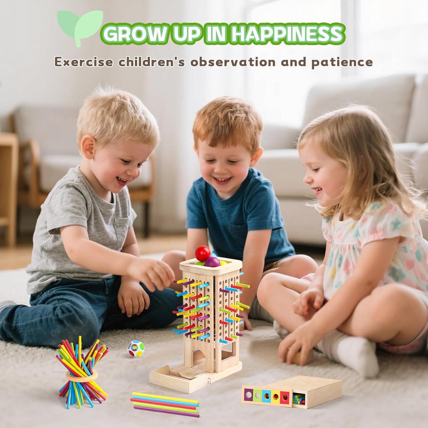 Juego de Mesa Montessori Zeewoo para Niños 3 a 8 Años