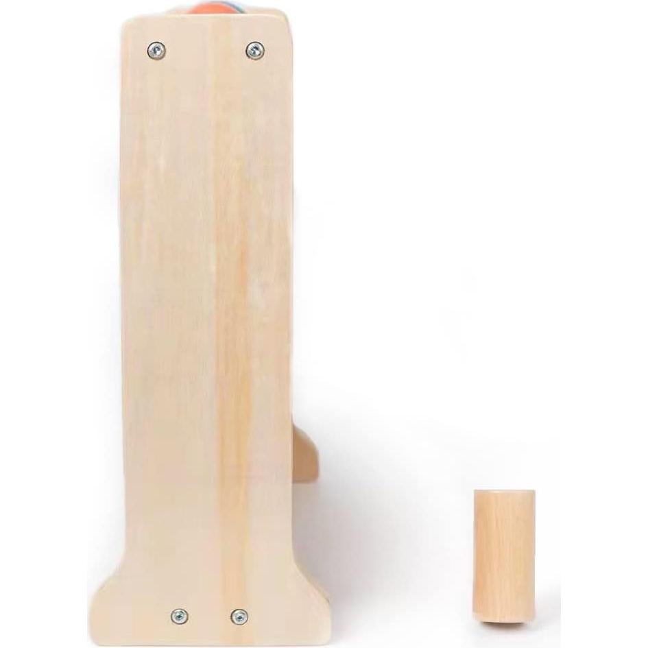 Rastreador de Pelotas Montessori TOYICOME - Juguete de Madera para Niños 1-3 Años