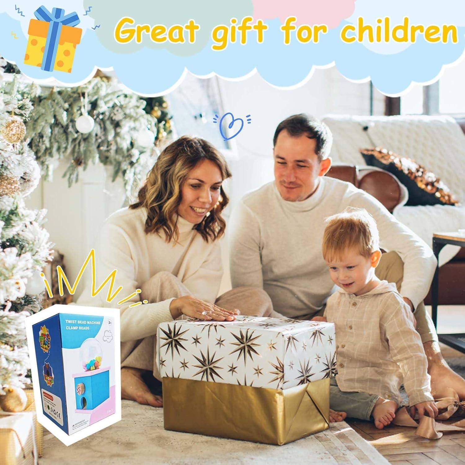 Juego de Cuentas de Máquina de Caramelos Adena Montessori - Juguete Educativo para Niños 3 a 5 Años