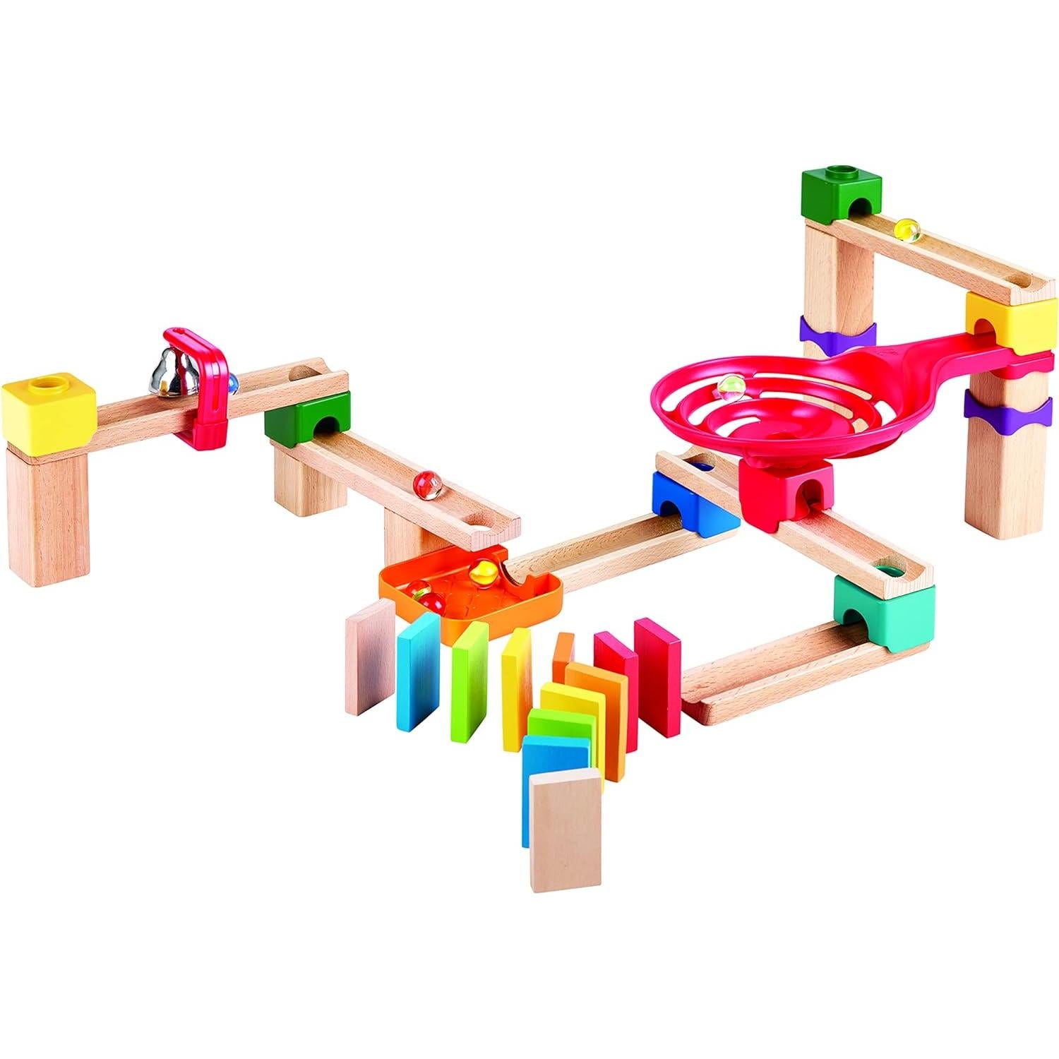 Set de Pista de Canicas Hape Crazy Rollers E1102 - 35x24 cm