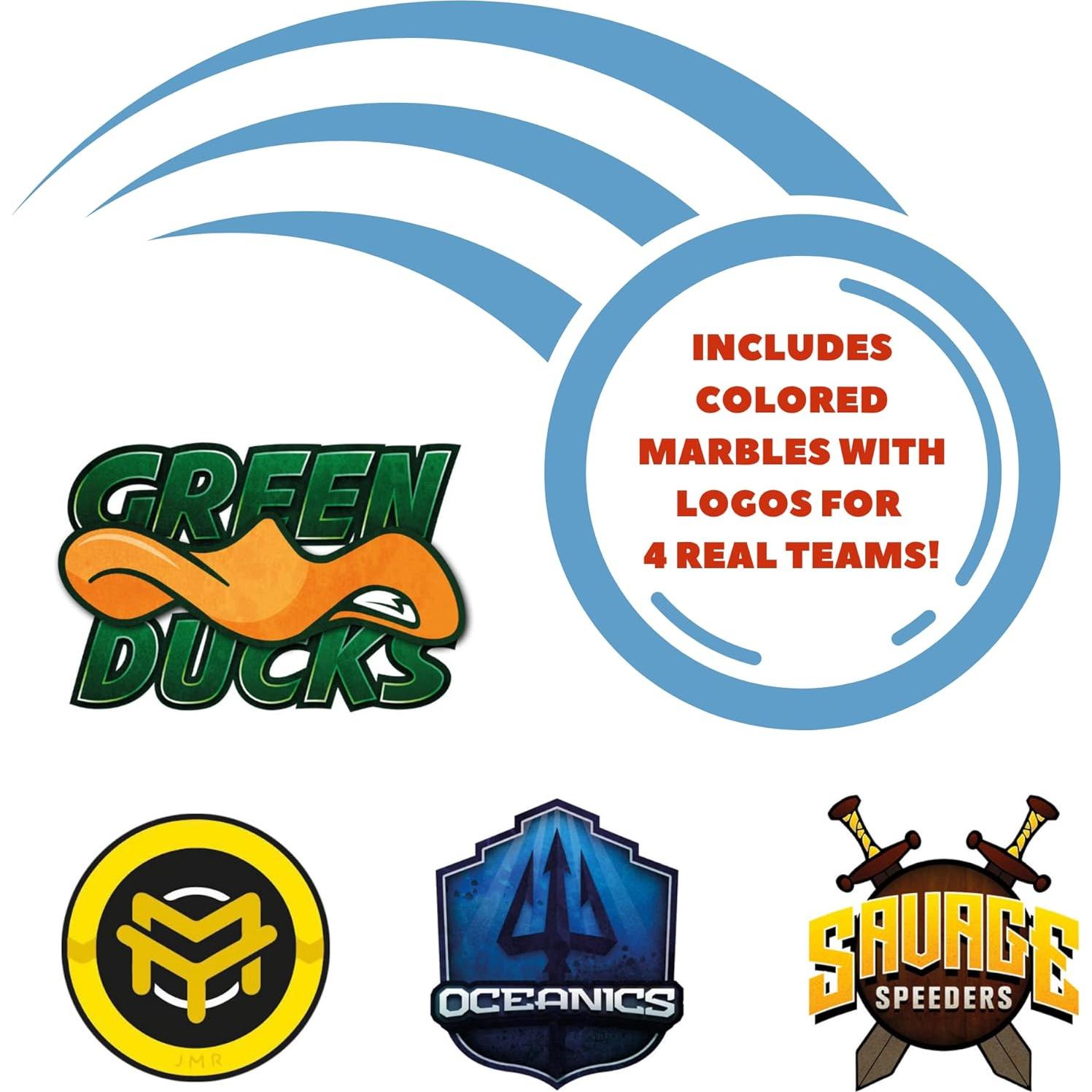 Quercetti Marble League - Conjunto de Carreras 228 Piezas